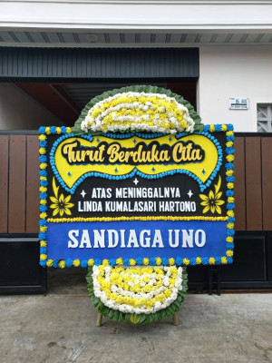 Papan Bunga Duka di Bangetayu Wetan
